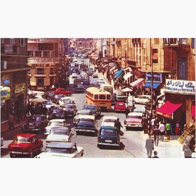 Good morning from Beirut Weygand Street in 1971 .