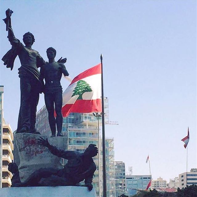 Good morning from Martyrs' Square the home town of Plus Towers! ... (Martyrs' Square, Beirut)