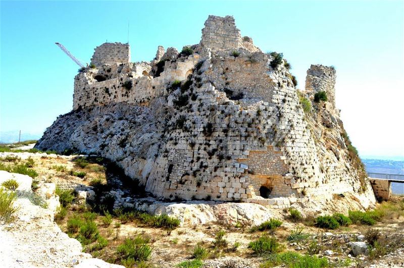 Good morning from south Lebanon southlebanon beautifulnature... (Beaufort Castle, Lebanon)