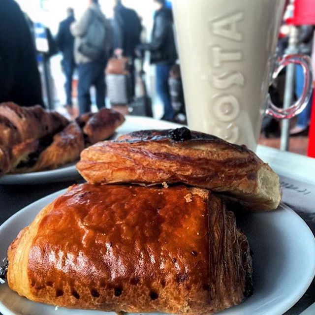 Good Morning Lebanon!!!! Guess what, there is a hot, warm, delicious, chocolate croissant waiting for you but first you need to wake up!!!! (Costa)