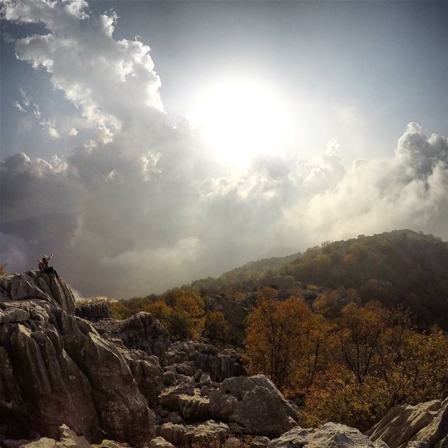 Good morning  lebanon  hiking  skylineextremesports  hikinggirl  topview ...