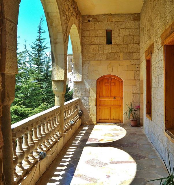 Good Morning 🌹 lebanon  nature  naturelovers  natureporn  landscape ... (Mar Antonios-Kozhaya)