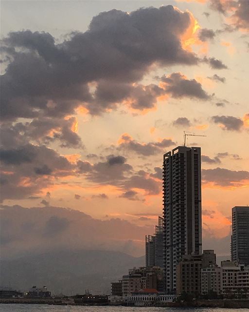 Good morning  sea  ocean  walk  sports  beirut  cloud  rainbow ...