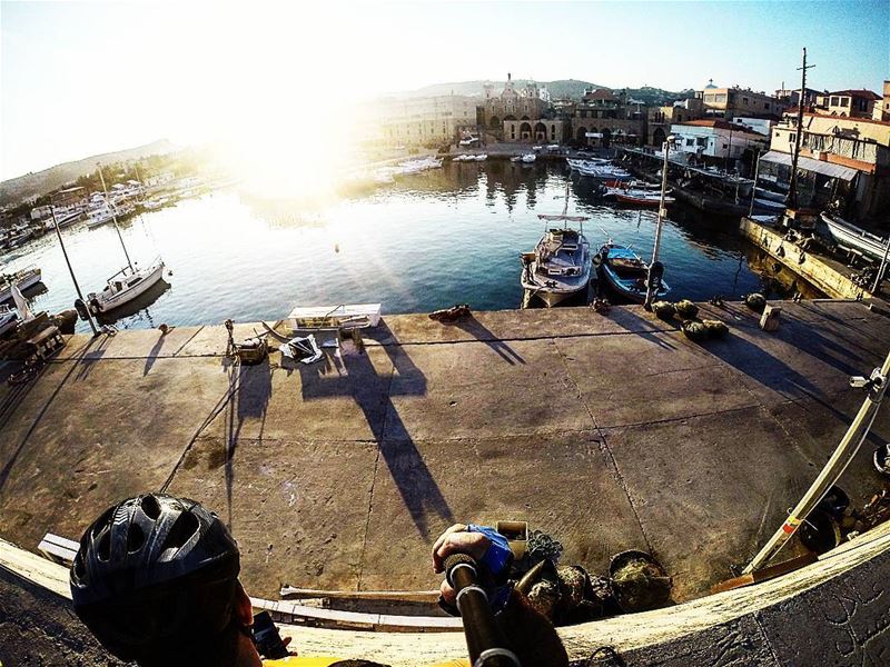 Good Morning Sun ☀🌞☀.... Lebanon  trek  moutainbikingislife ... (Mina-batroun)