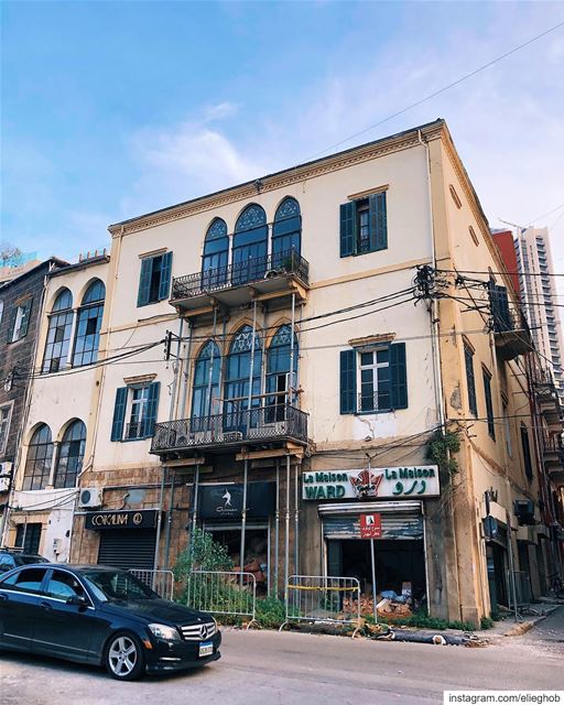 Good morning Sunny Beirut! ☀️ achrafieh  beirut  oldbeirut @lebanonbyalocal (Achrafieh, Lebanon)