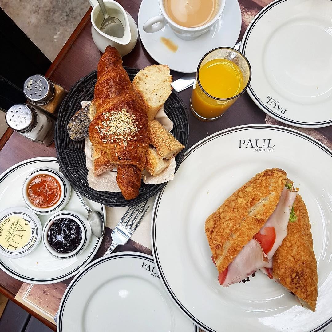 Good Morning 🥐☕️... beirut  lebanon  breakfast  brunch ... (Paul Gemayzeh)