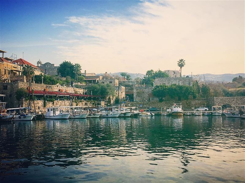 Good morning ☀️ lebanon  liban  jbeil  byblos  amazingviewsoflebanon ... (Port Byblos)