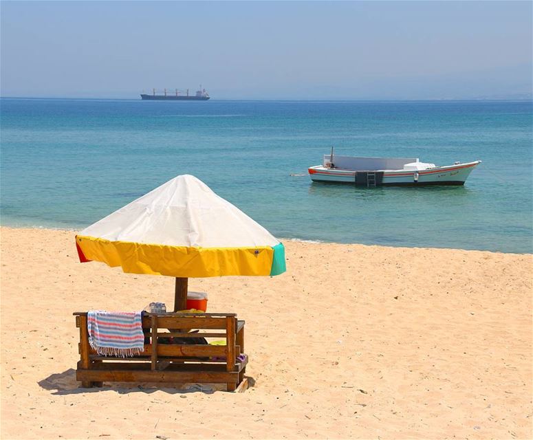 Good morning ☺🏖🚣‍♂️ (Rabbits Island- El Mina.)