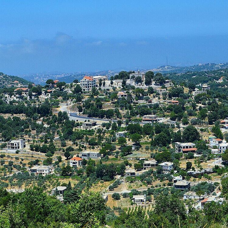 Good mornng lebanon somewhereinlebanon  village  houses  morningpost ...