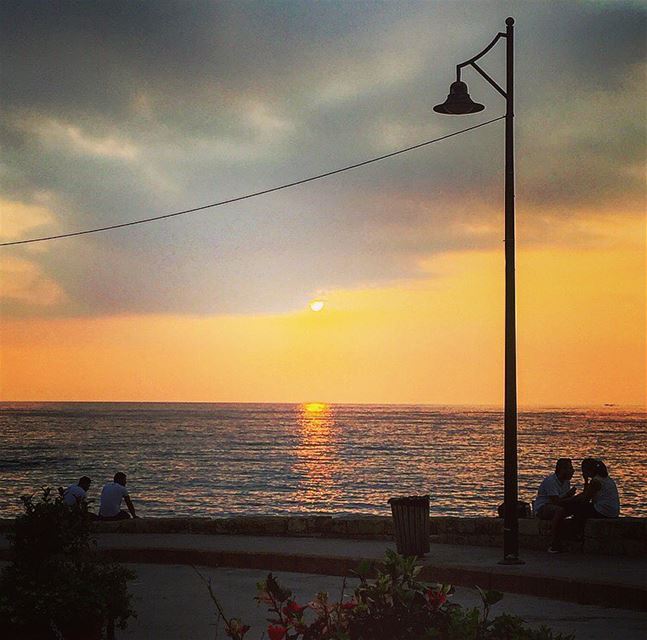 Good night Beautiful Peeps 🌅  sunset  sunsetphotography  picoftheday ... (Byblos - Liban-)