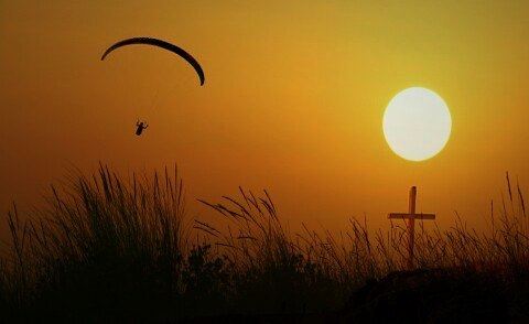 Good night my friends with this amazing sunset view from  ehden ... (Salib 7eresh Ehden)