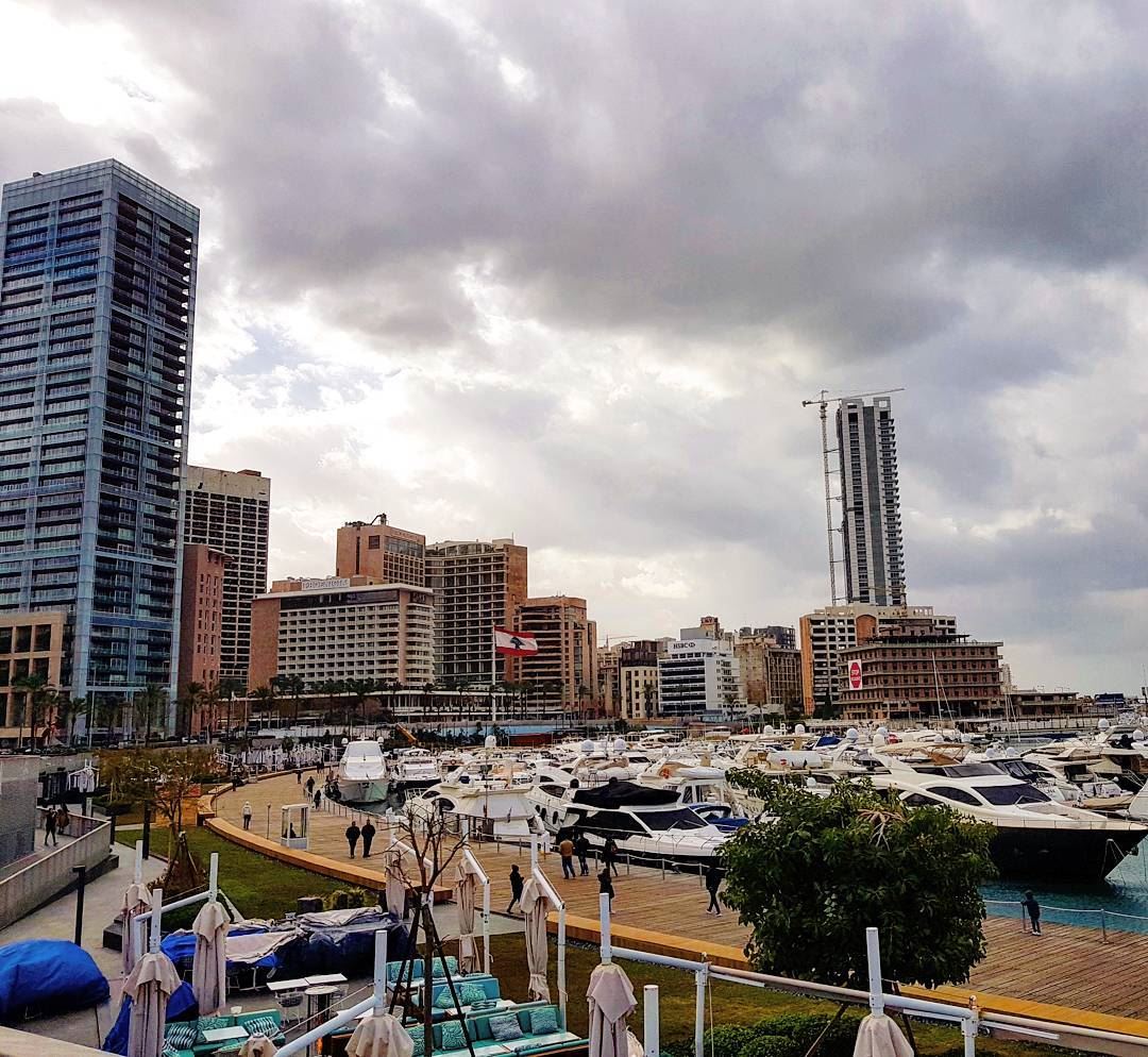 Good vibes all around!! Dont worry with this unpredictable weather😅❤❤❤... (Zaytuna Bay Beirut)