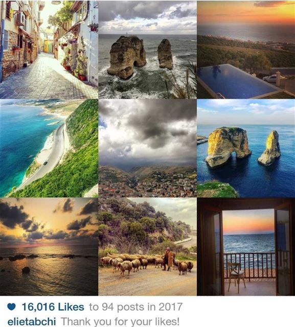 Goodbye 2017 😃 lebanon  bestnine2017  photo ... (Batroûn)
