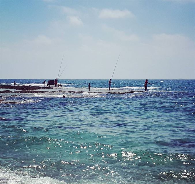  Goodbye  summer 🌞🌊  sea  beach  fisherman  livelovebeirut   beautiful ...