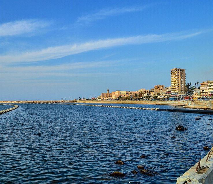 Goodmorning igers❤❤ seaside  wanderlust  wanderer  oldcity  tourist ... (Saïda, Al Janub, Lebanon)