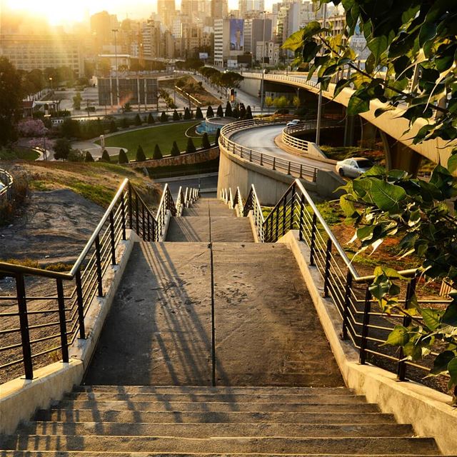 Goodmorning sunshine🌞❤🇱🇧 lifeisbeautiful  morningwalk ... (Beirut, Lebanon)