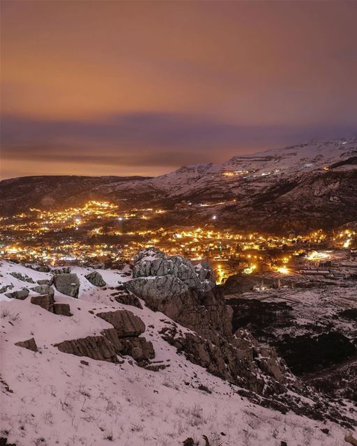 Goodnight from falougha and hammana 😴تصبحون على خير من حمانا و فالوغا ... (Falougha, Mont-Liban, Lebanon)