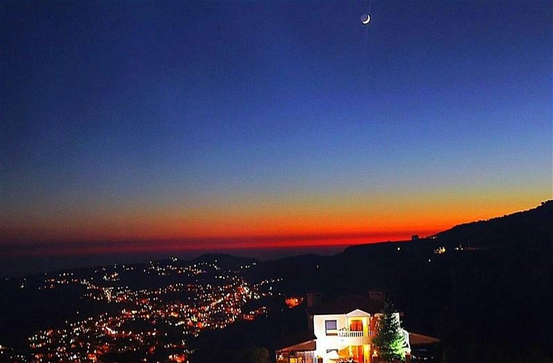 Goodnight Lebanon💙 From Faraya by @nancybaradi 😍💙😍💙😍💙😍💙 ...