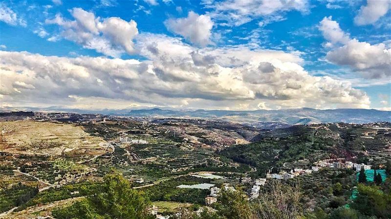  goodvibes  amazing  view  nature  mountain  mountainview  beautiful  sky ... (Maghdoûché, Liban-Sud, Lebanon)
