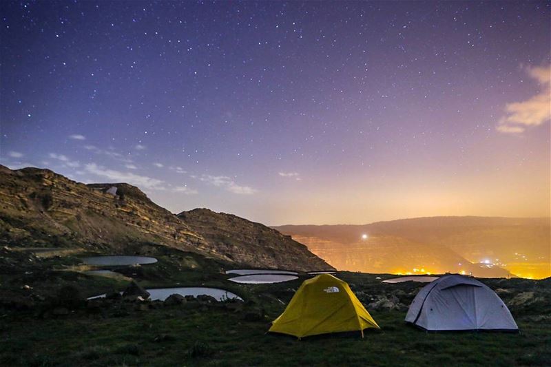 Got stress ?  Go camping. ⛺ 🌌   thenorthface  camping  mikesport  stars ...