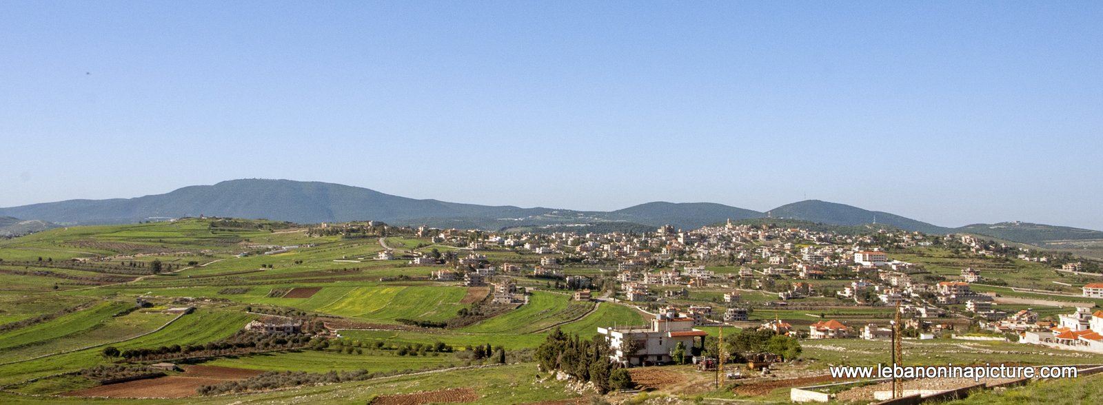 Green Fields and Panorama - Spring 2018 (Yaroun, South Lebanon)