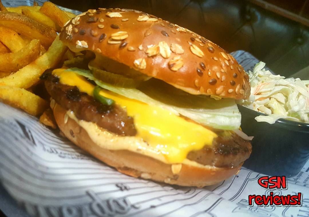 Grilled beef patty, mexican sauce, jalapeno and american cheese. This is... (Classic Burger Joint Hazmieh)