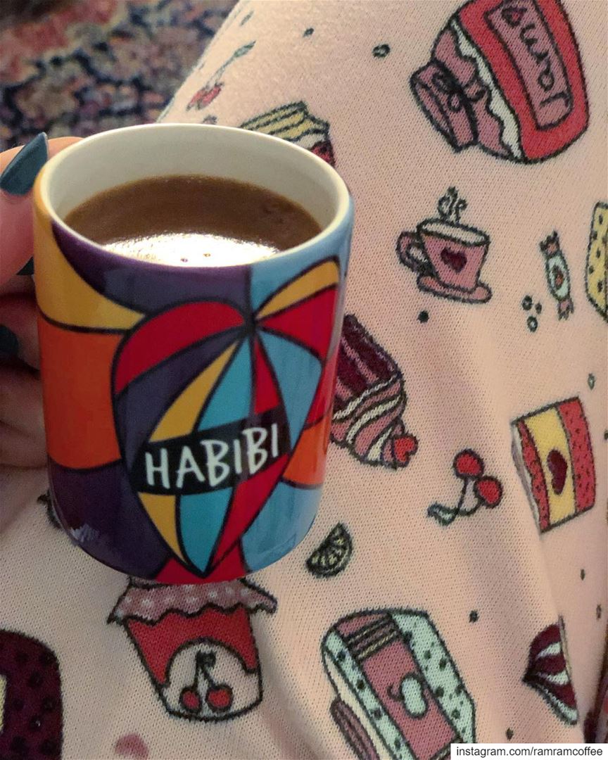  habibi 💙... ramramcoffee  turkishcoffee   butfirstcoffee  ... (Ra'S Bayrut, Beyrouth, Lebanon)