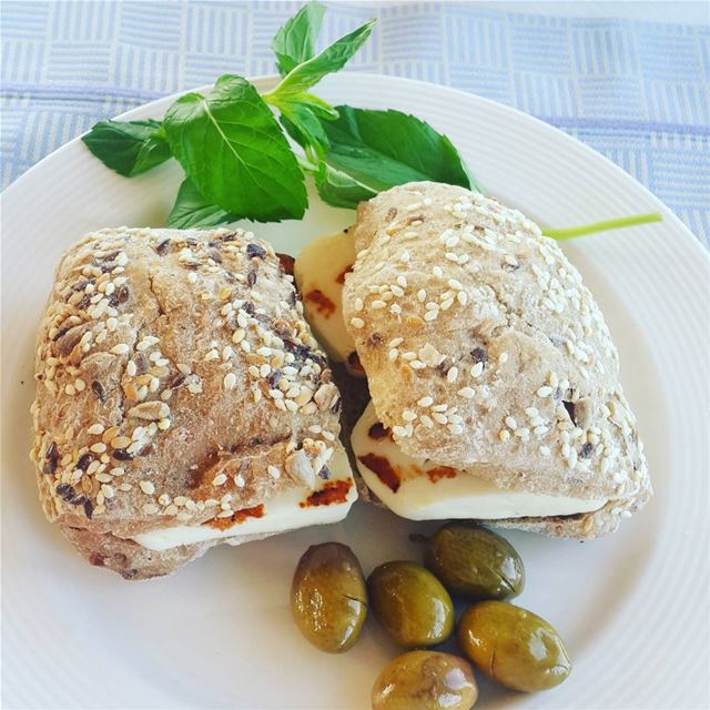 Halloumi cheese for breakfast. halloumi cheese breakfast lebanese...