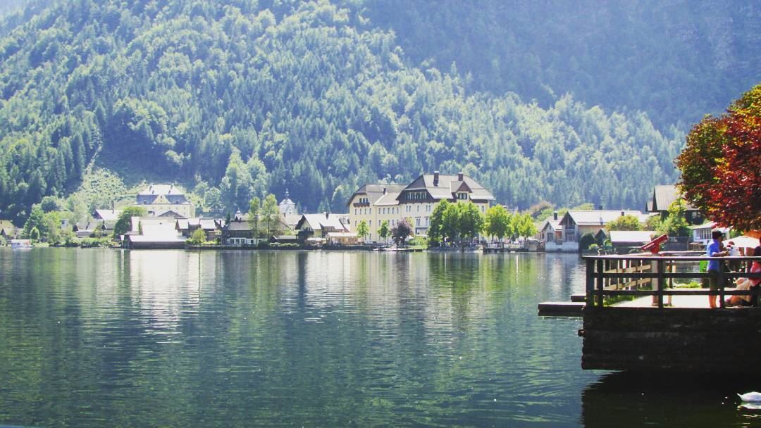  Hallstatt  Lake  Paradise 🏞☄  perfect  town   austria  liveloveaustria ... (Hallstatt, Austria)