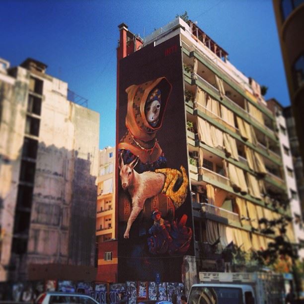 Hamra House of Horror  architecture  streetart  wallart  graffiti  art ...