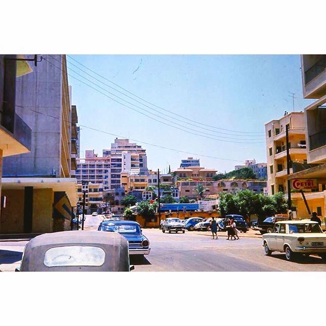 HamraStreet Beirut In 1968 .