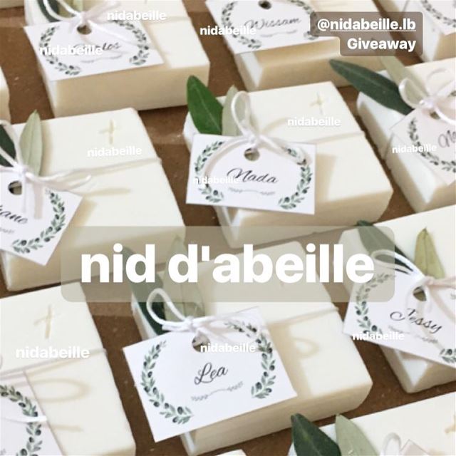 Handmade with love 🌿Blessed Baptism 😇 nid d'abeille  soap  personalised ...