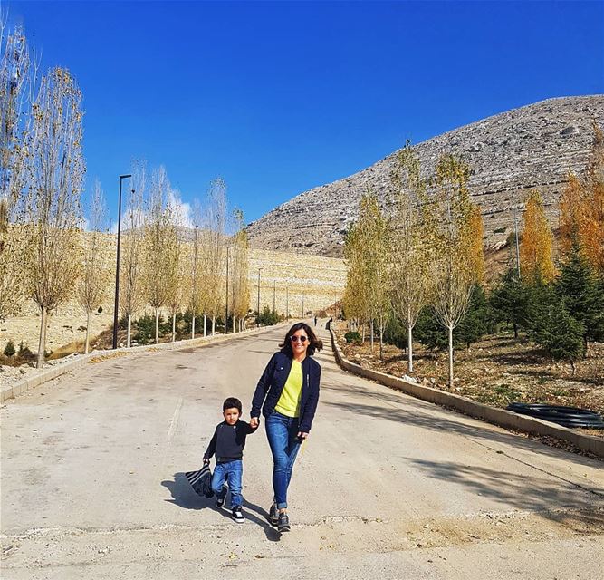  happiestmoments 💛 momandson...... farayalovers  momlife  style ... (Faraya, Mont-Liban, Lebanon)