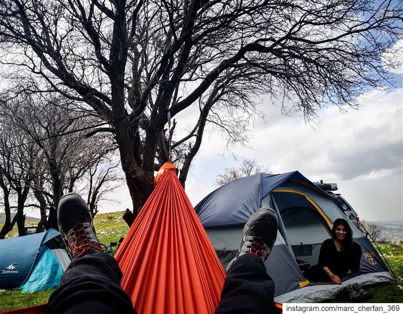  Happiness  CoupleGoals  CouplesWhoExplore  coupleswhohike  Camping ... (Falougha, Mont-Liban, Lebanon)