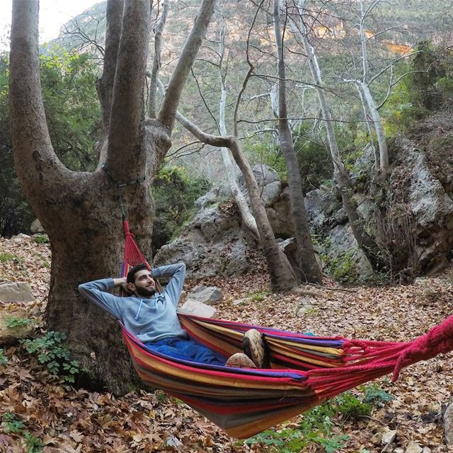 Happiness Is ... A Hammock 🌱 (Nahr el Jaouz)