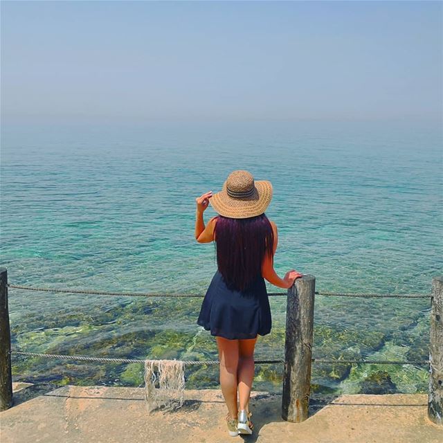 Happiness is 😎:Sky above our heads🌝Sands beneath our feet🏖️.. (Lebanon)