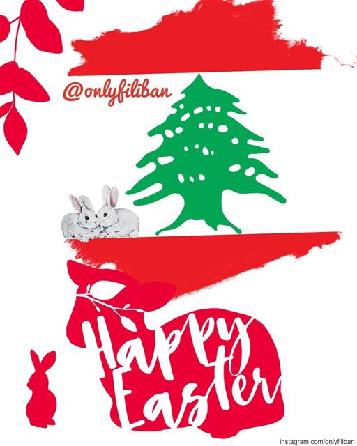 Happy Easter Everyone 🇱🇧 🐣 🥚 🐰 🐇 🐥 🇱🇧  onlyfiliban ~~~~~... (Lebanon)