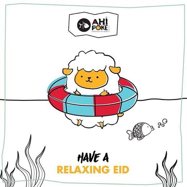 Happy Eid everyone!! ☺️☺️  ahipoke  beirut  lebanon  happy  eid  sheep ...