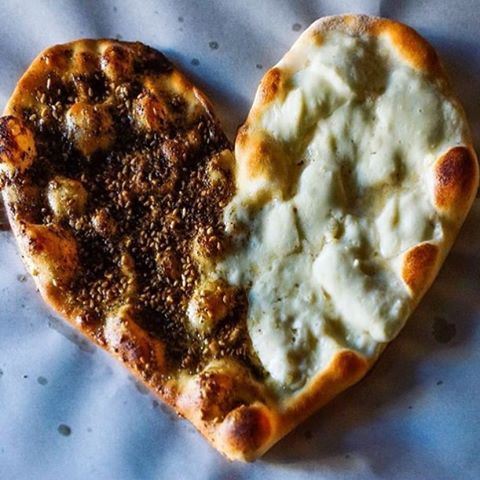 Happy Friday ❤️☀️ Can't decide between Zaatar and Cheese? Get both! 😍