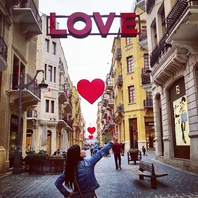 Happy heart day❤❤ love  heart  red  inlove  spreadlove  girl  lovelebanon... (Downtown Beirut)