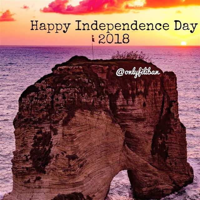 Happy Independence Day 2018 @onlyfiliban 🇱🇧🇱🇧🇱🇧__________________... (Lebanon)