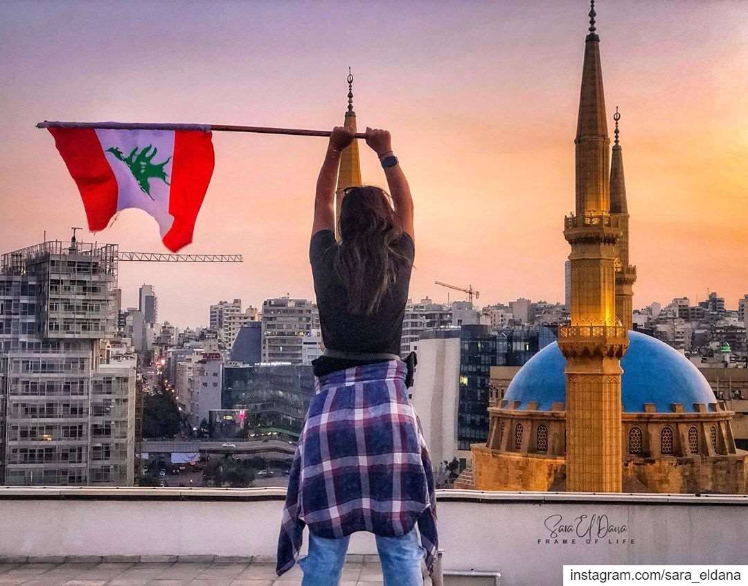 Happy Independence Day Everyone! ❤️🌲❤️ (Beirut, Lebanon)