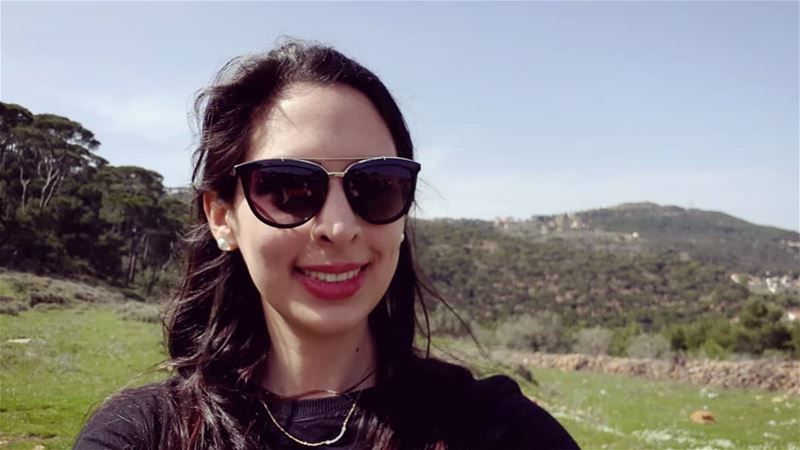  Happy  Nature  Girl 😄🌳👧 hiking  selfie  lebanon  walk  relax ... (Jezzine District)