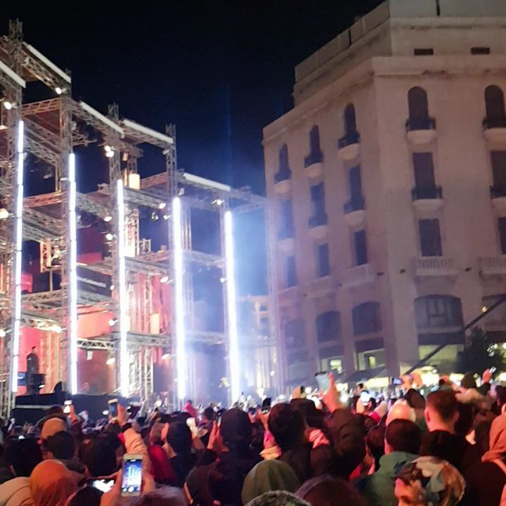 Happy new year  beautifullebanon  beirutcelebrates2018  livelovebeirut ... (Downtown Beirut)