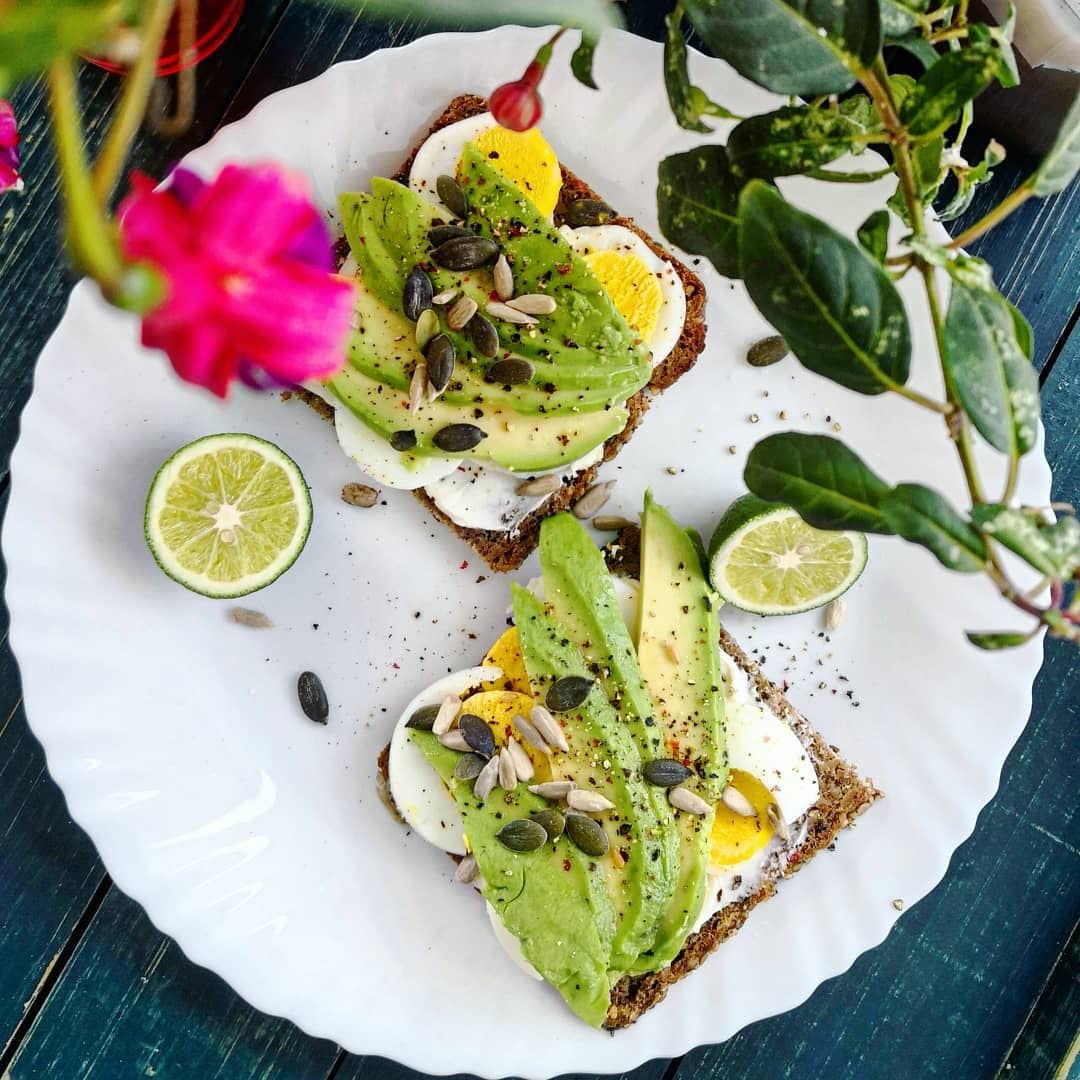 Happy Saturday! Avocado toast that never disappoints for the late...
