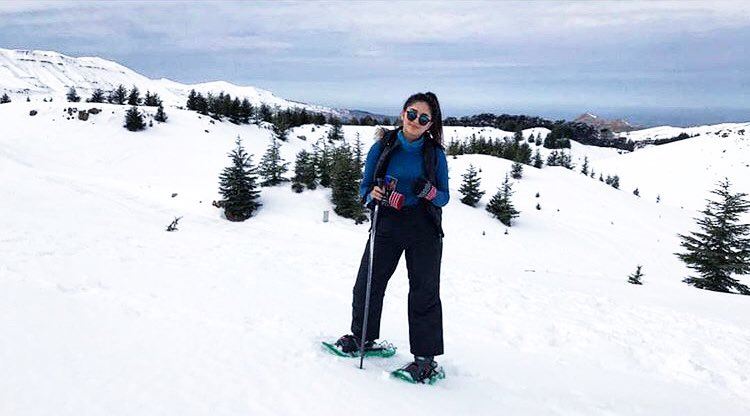 Happy  Saturday Everyone ! 😄. snowshoeingadventures 🎿... (Cedars of God)