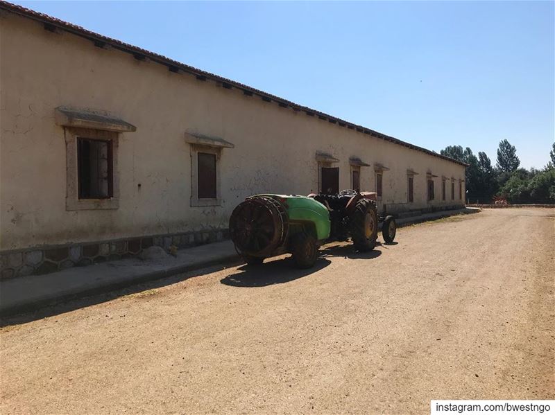 🚜 Happy Sunday from sunny Bekaa ☀️ (West Bekaa)