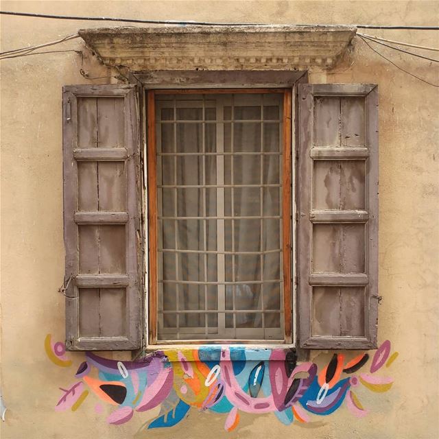 Happy window 🌈 (Beirut, Lebanon)