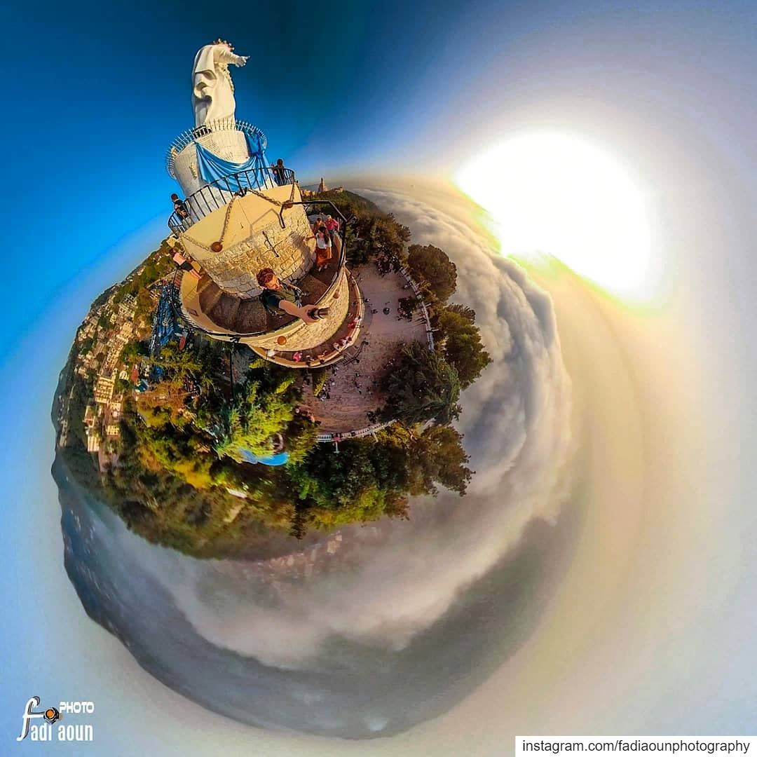 Harissa Above clouds 3d like never seen before photo ...