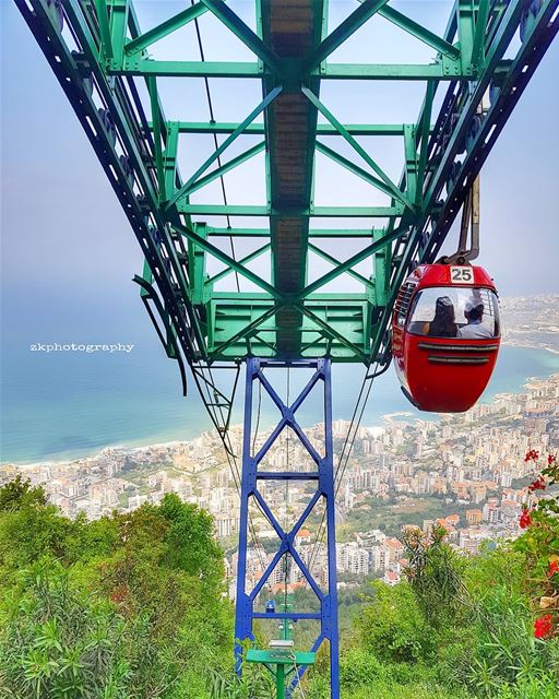 Harissa 🇱🇧 - Bonjour 😊 * insta_lebanon  ig_lebanon  lebanon_pictures ... (Telefrique-Harisa)